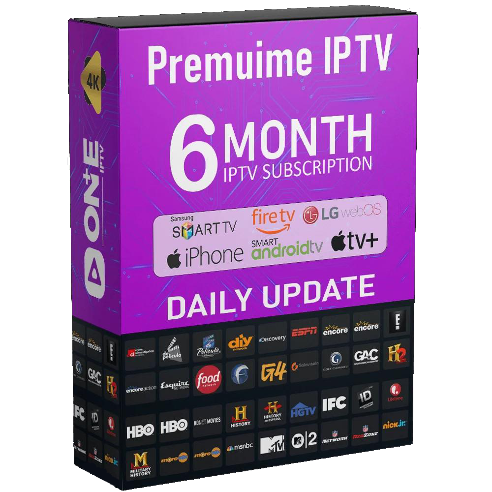 6 Month IPTV Subscription